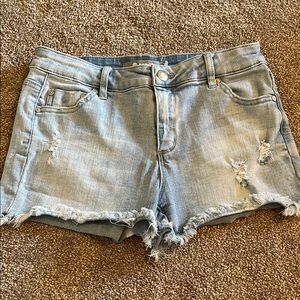 Size 16 GIRLS tractr denim shorts